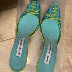 Manolo Blahnik kitten heels
